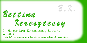 bettina keresztessy business card